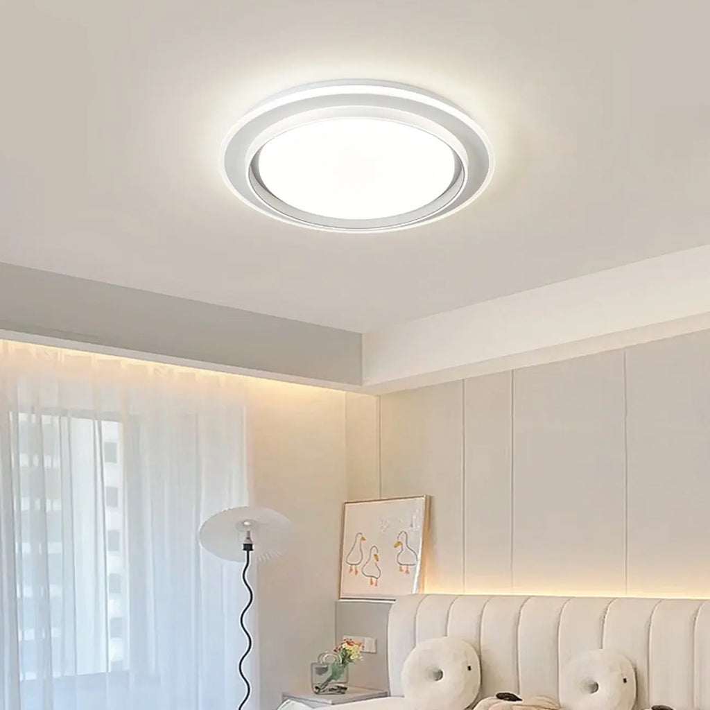 Plafonnier LED moderne à 3 lumières pour usage résidentiel