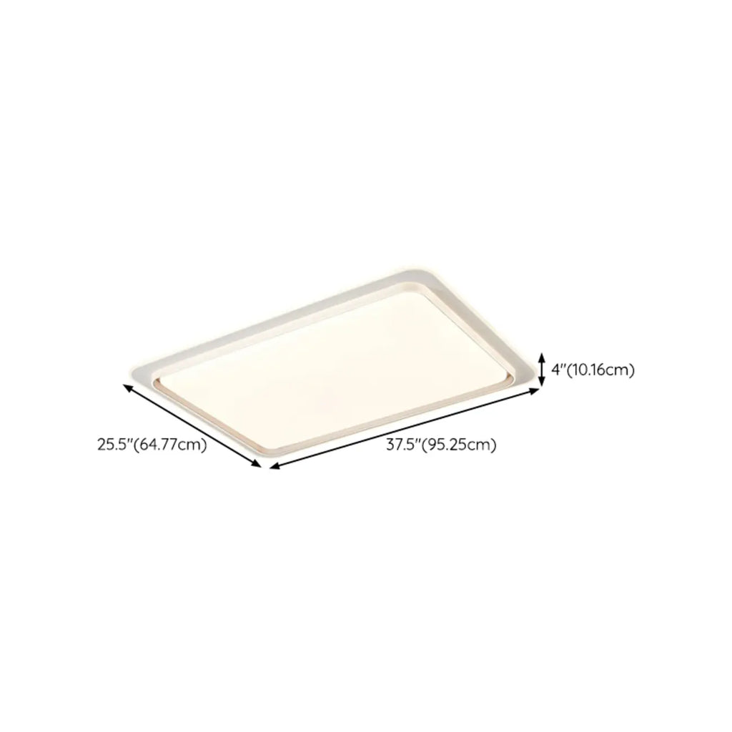 Plafonnier LED moderne à 3 lumières pour usage résidentiel