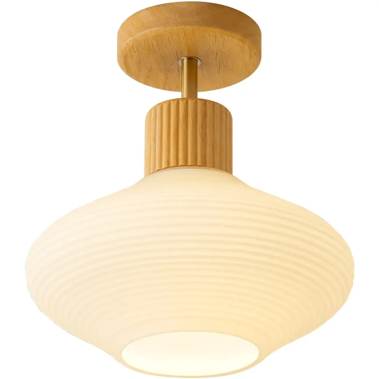 Plafonnier semi-encastré moderne de 5 à 9 pouces pour salon