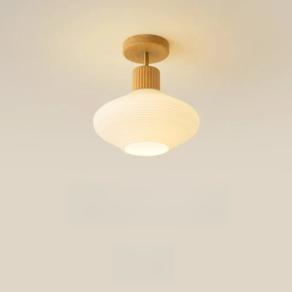 Plafonnier semi-encastré moderne de 5 à 9 pouces pour salon