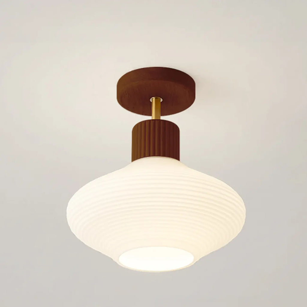 Plafonnier semi-encastré moderne de 5 à 9 pouces pour salon