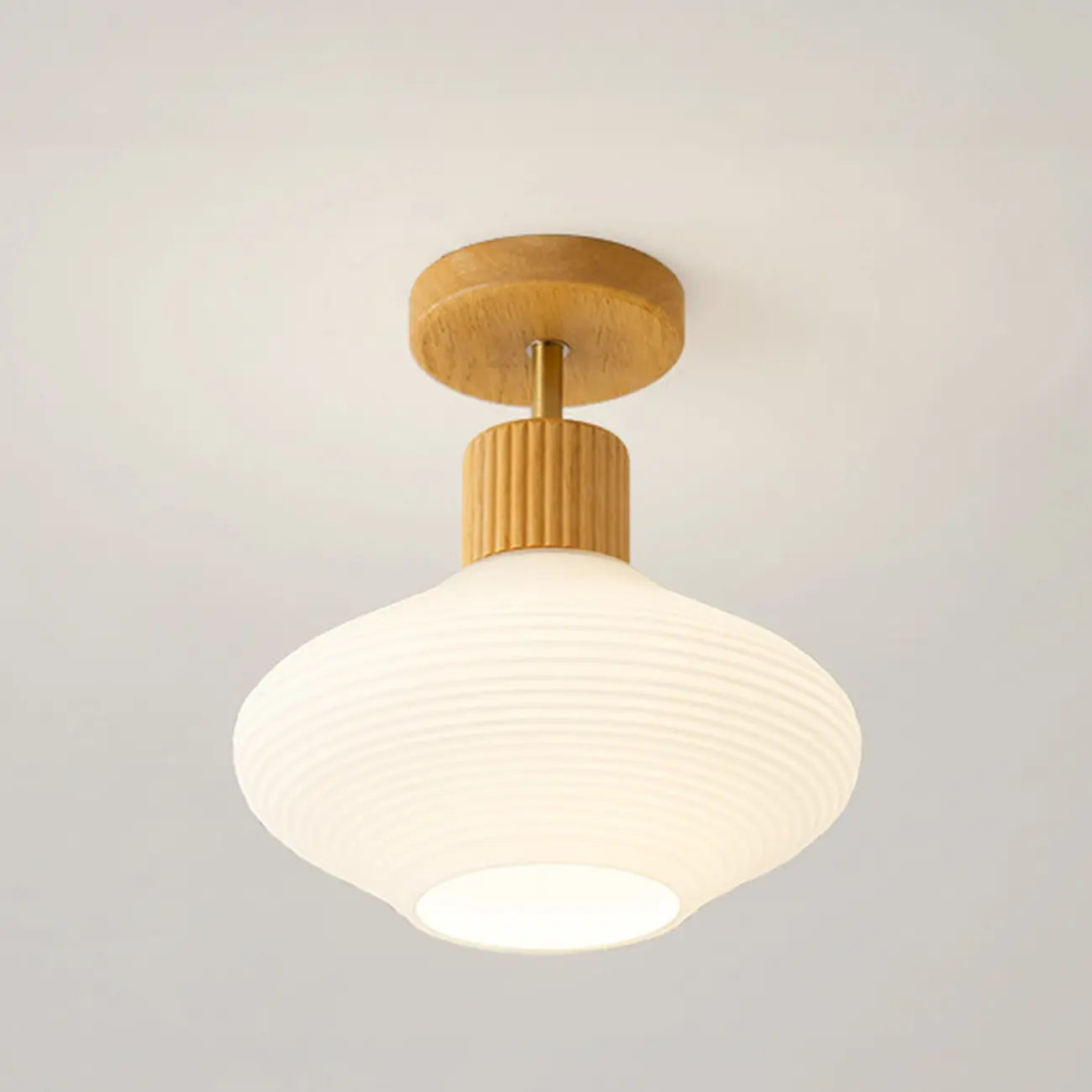 Plafonnier semi-encastré moderne de 5 à 9 pouces pour salon