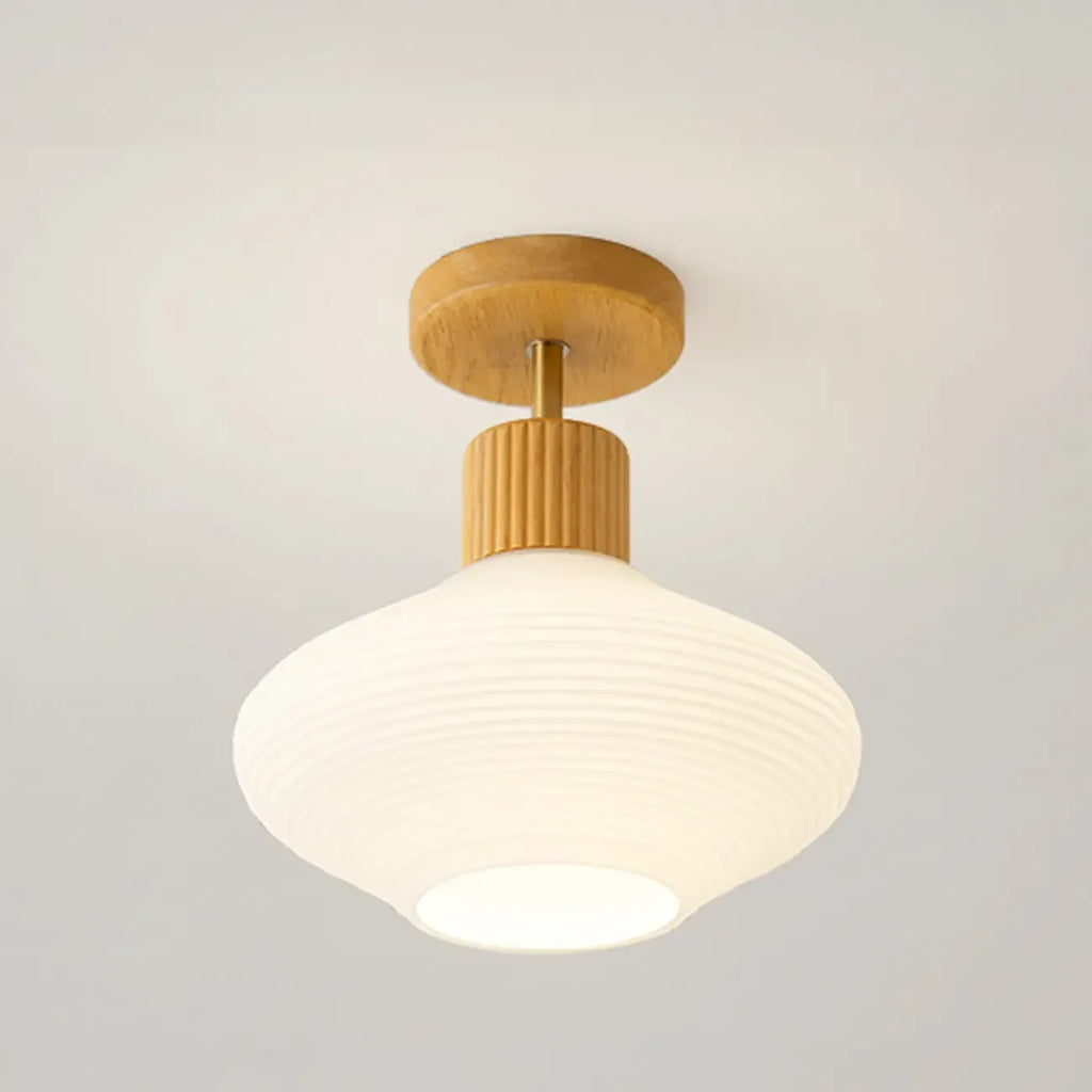 Plafonnier semi-encastré moderne de 5 à 9 pouces pour salon