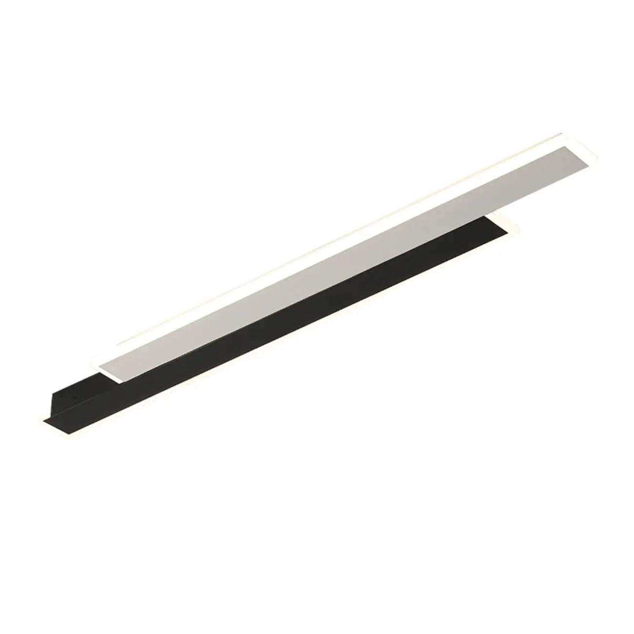 Plafonnier encastré linéaire en acrylique pour salon