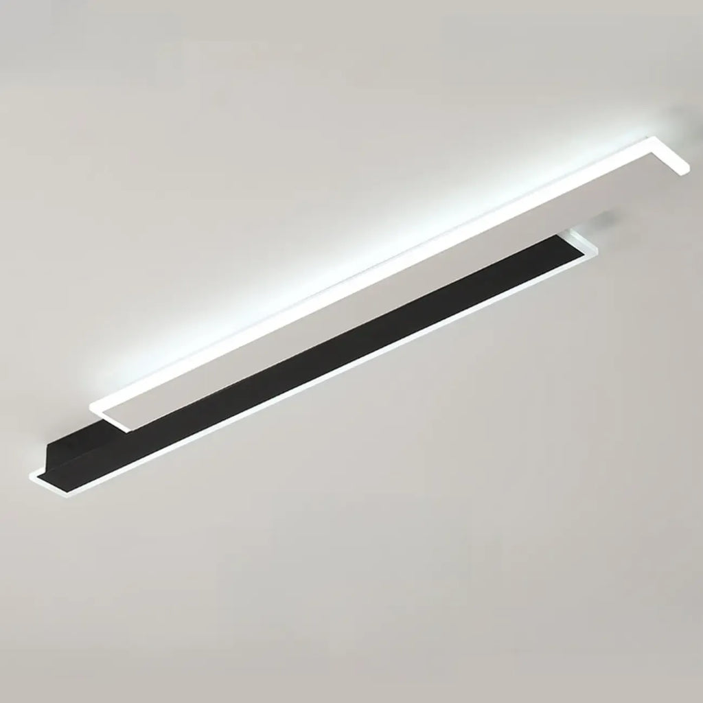 Plafonnier encastré linéaire en acrylique pour salon