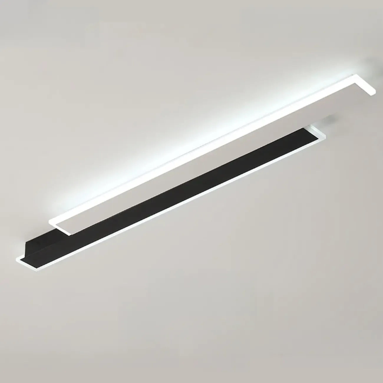 Plafonnier encastré linéaire en acrylique pour salon