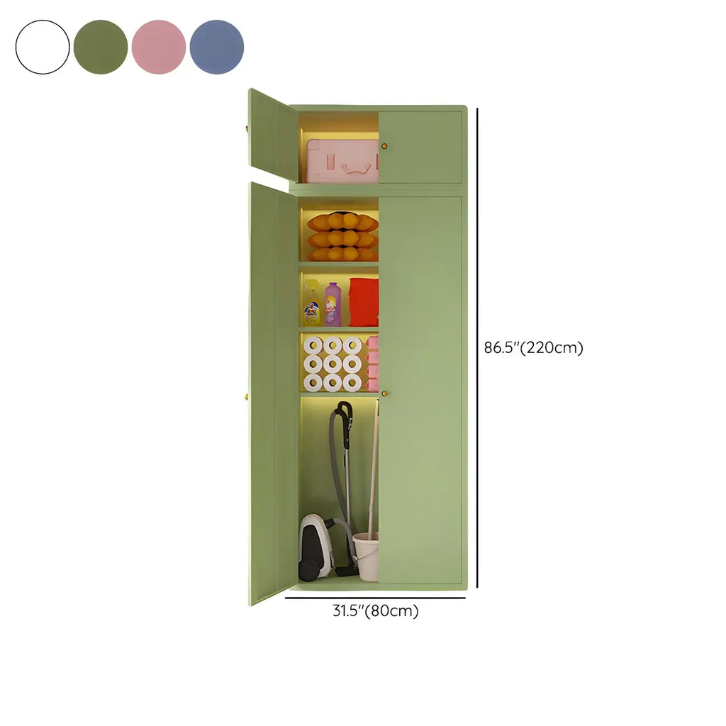 Meuble d'appoint rectangulaire blanc pour le rangement de la maison, style moderne