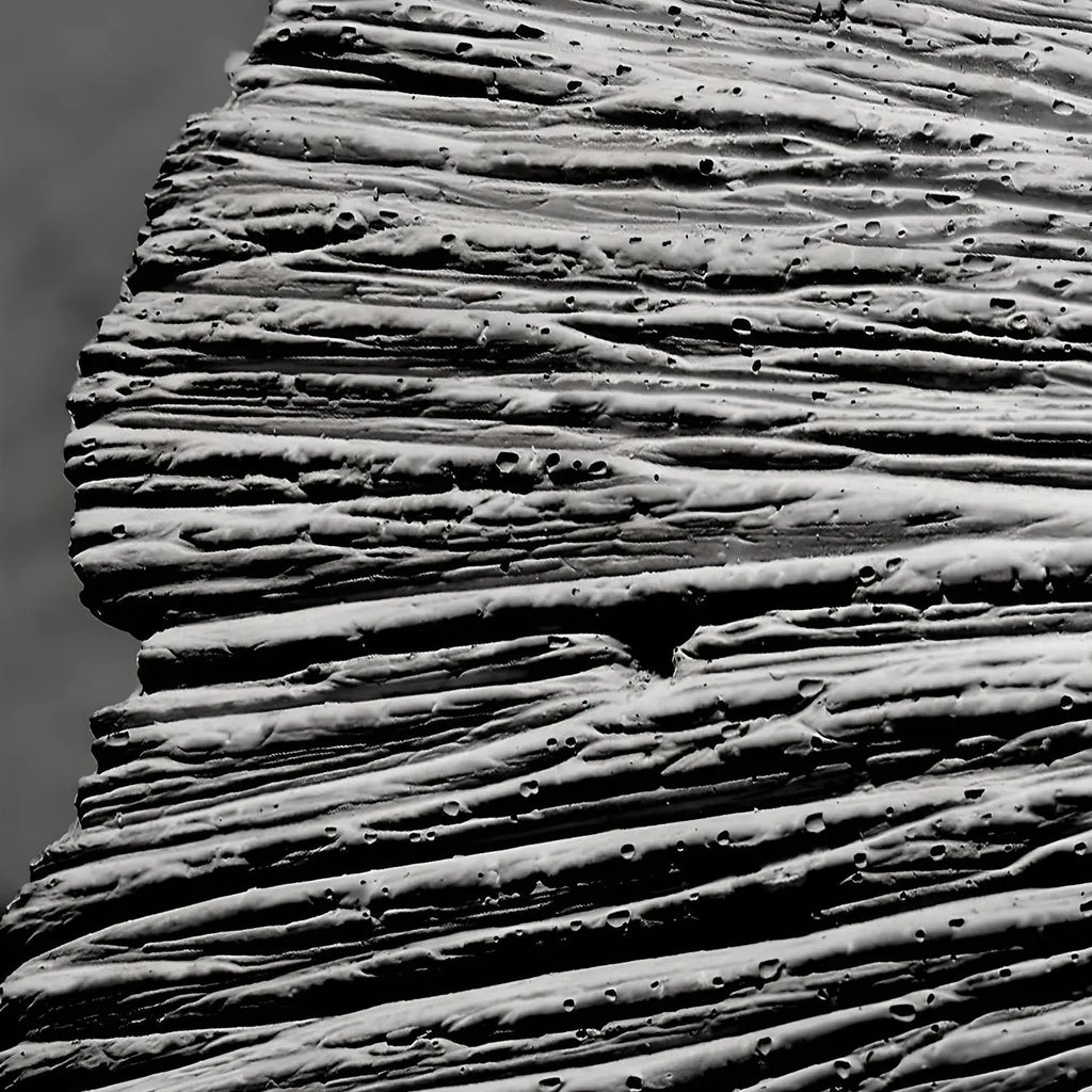 Suspension en bois gris avec motif de feuille de ginkgo pour salon