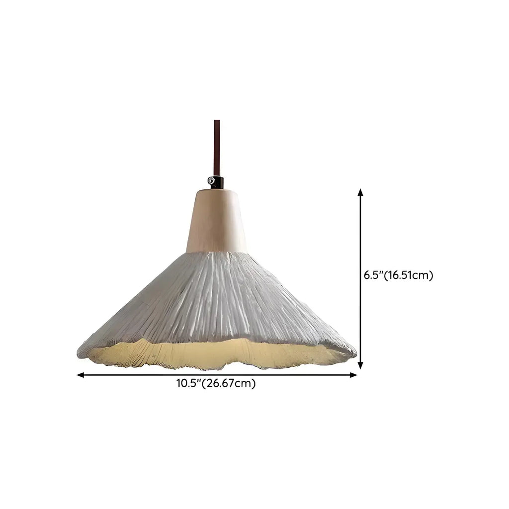 Suspension en bois gris avec motif de feuille de ginkgo pour salon