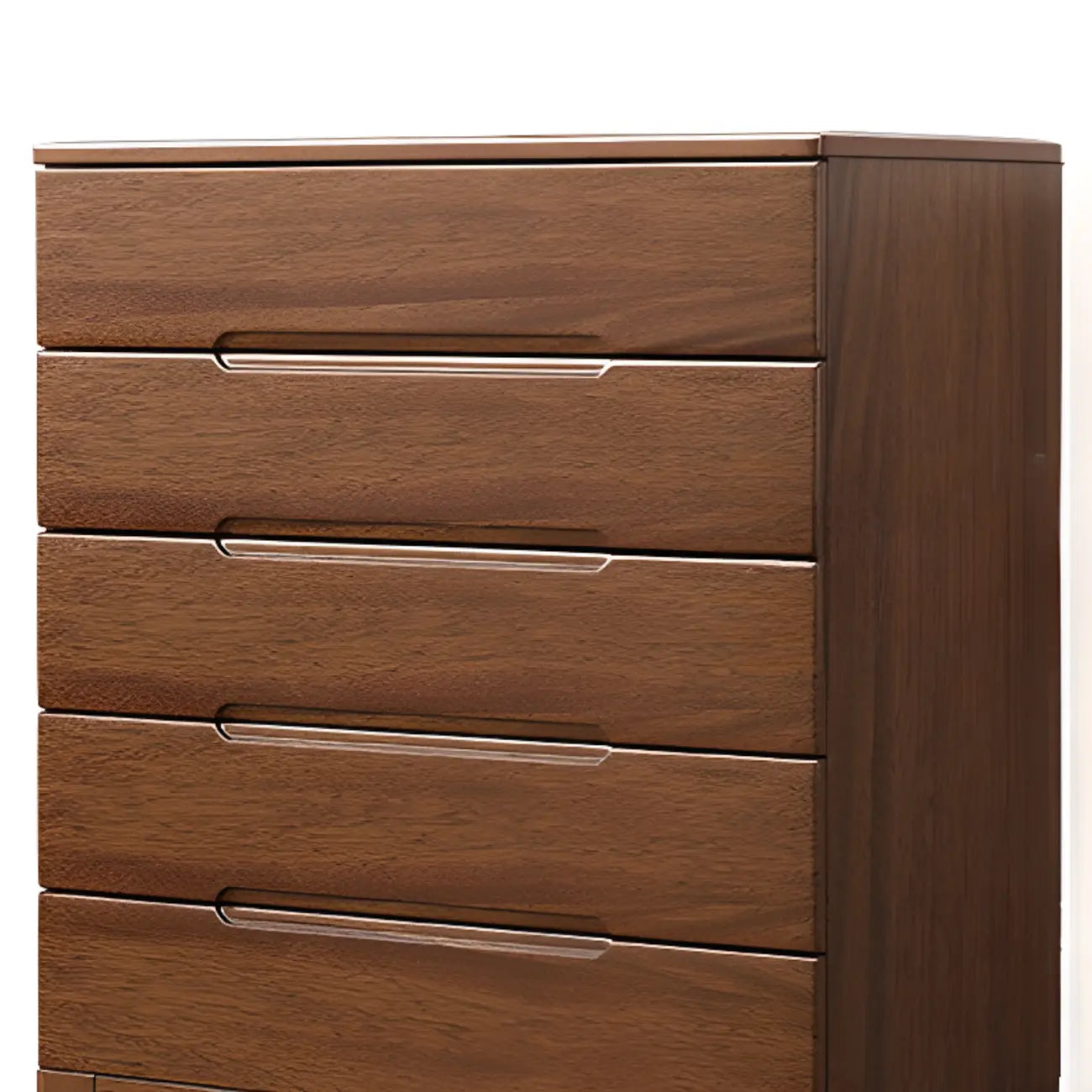 Commode contemporaine en bois à 5 tiroirs