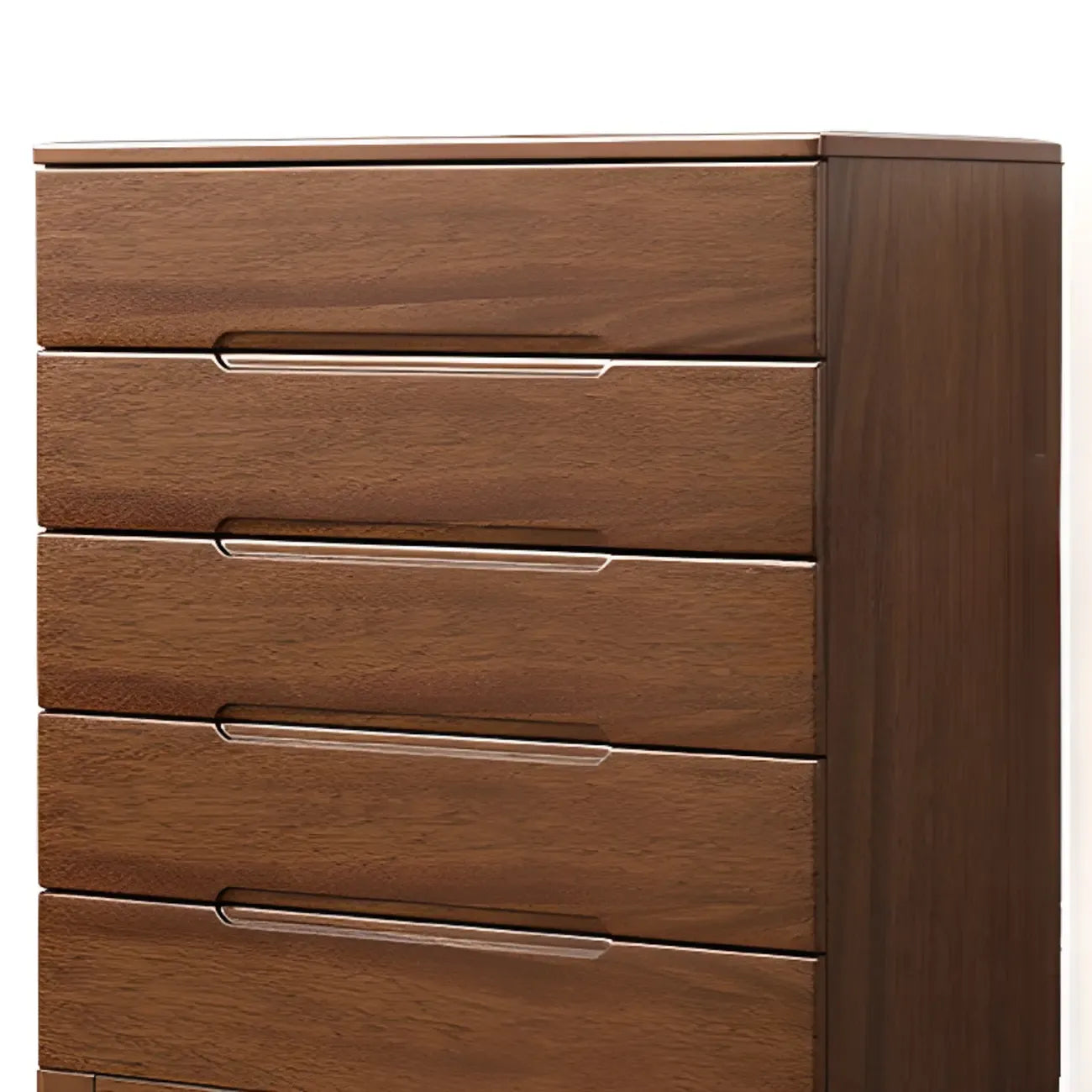 Commode contemporaine en bois à 5 tiroirs