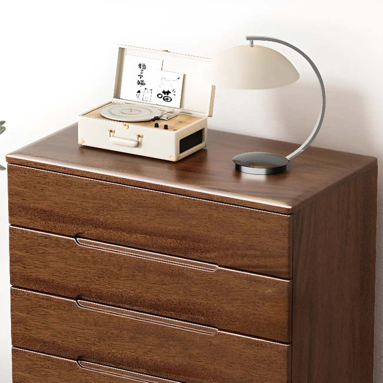 Commode contemporaine en bois à 5 tiroirs