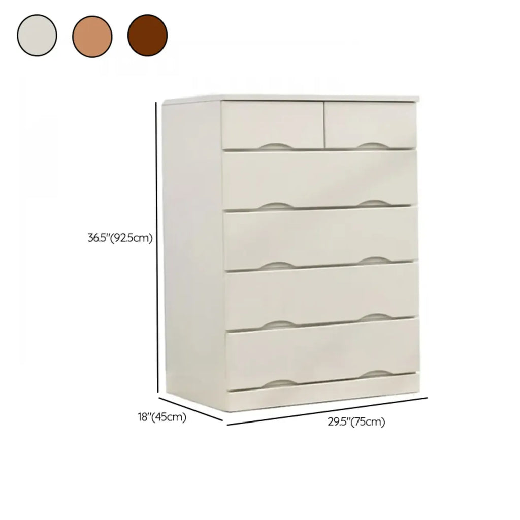 Commode double en bois naturel avec tiroir verrouillable