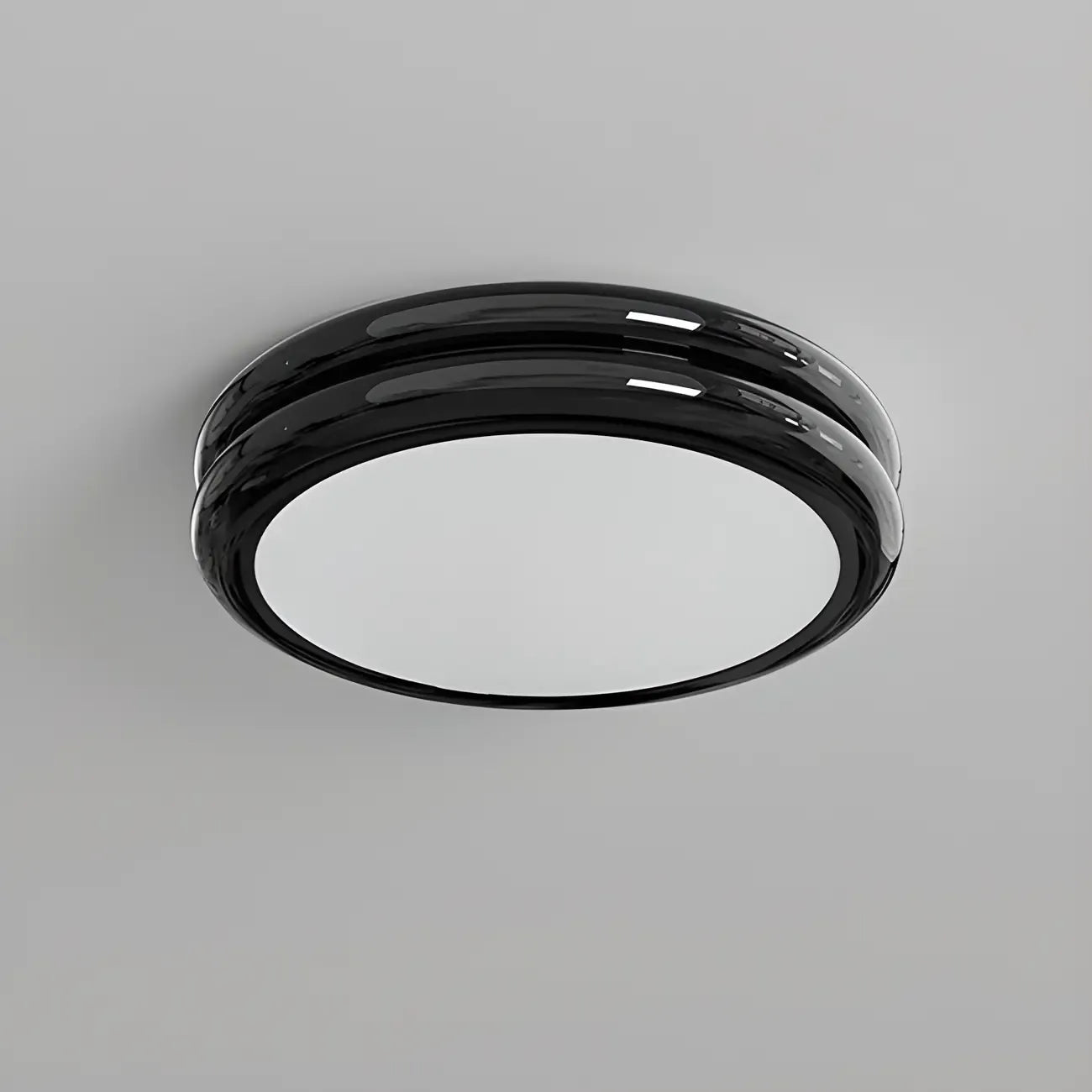 Plafonnier LED circulaire encastré à intensité variable pour salon