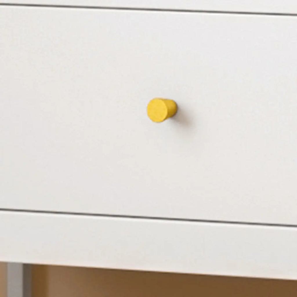 Commode double traditionnelle en acier brillant pour chambre à coucher