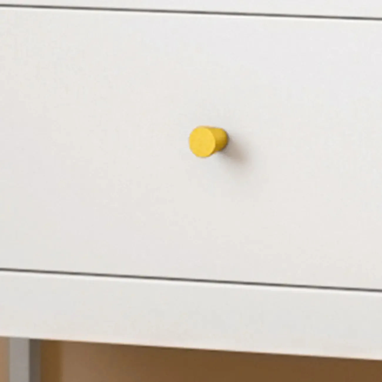 Commode double traditionnelle en acier brillant pour chambre à coucher