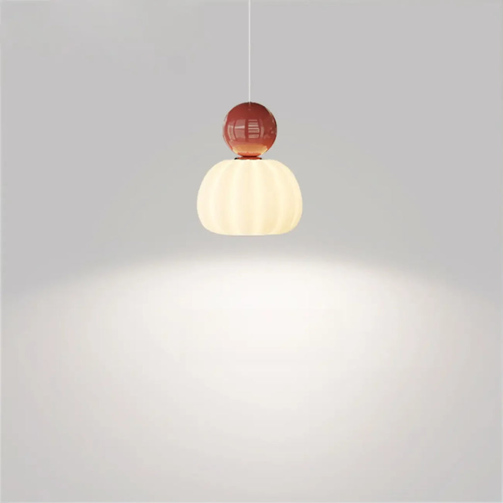 Suspension crème en format mini pour chambre à coucher