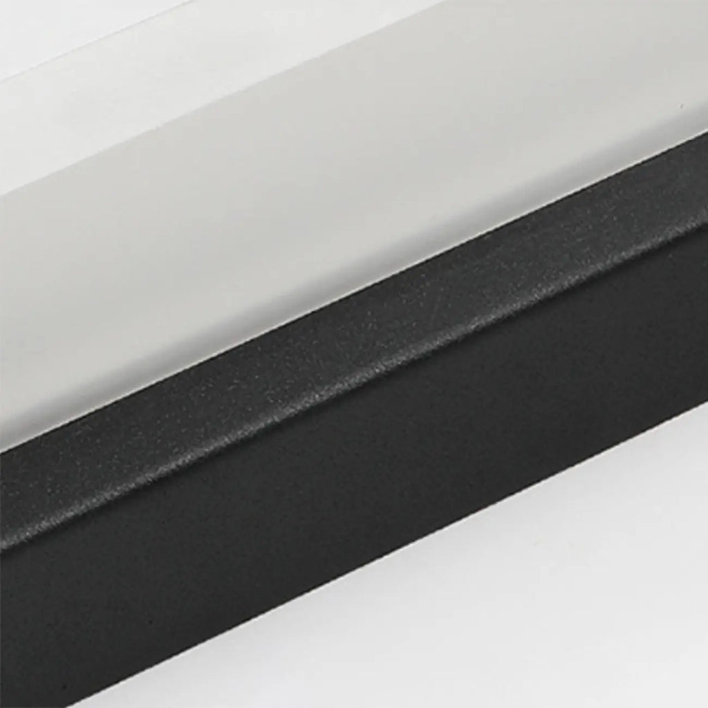 Applique murale moderne noire à LED dimmable avec abat-jour en acrylique