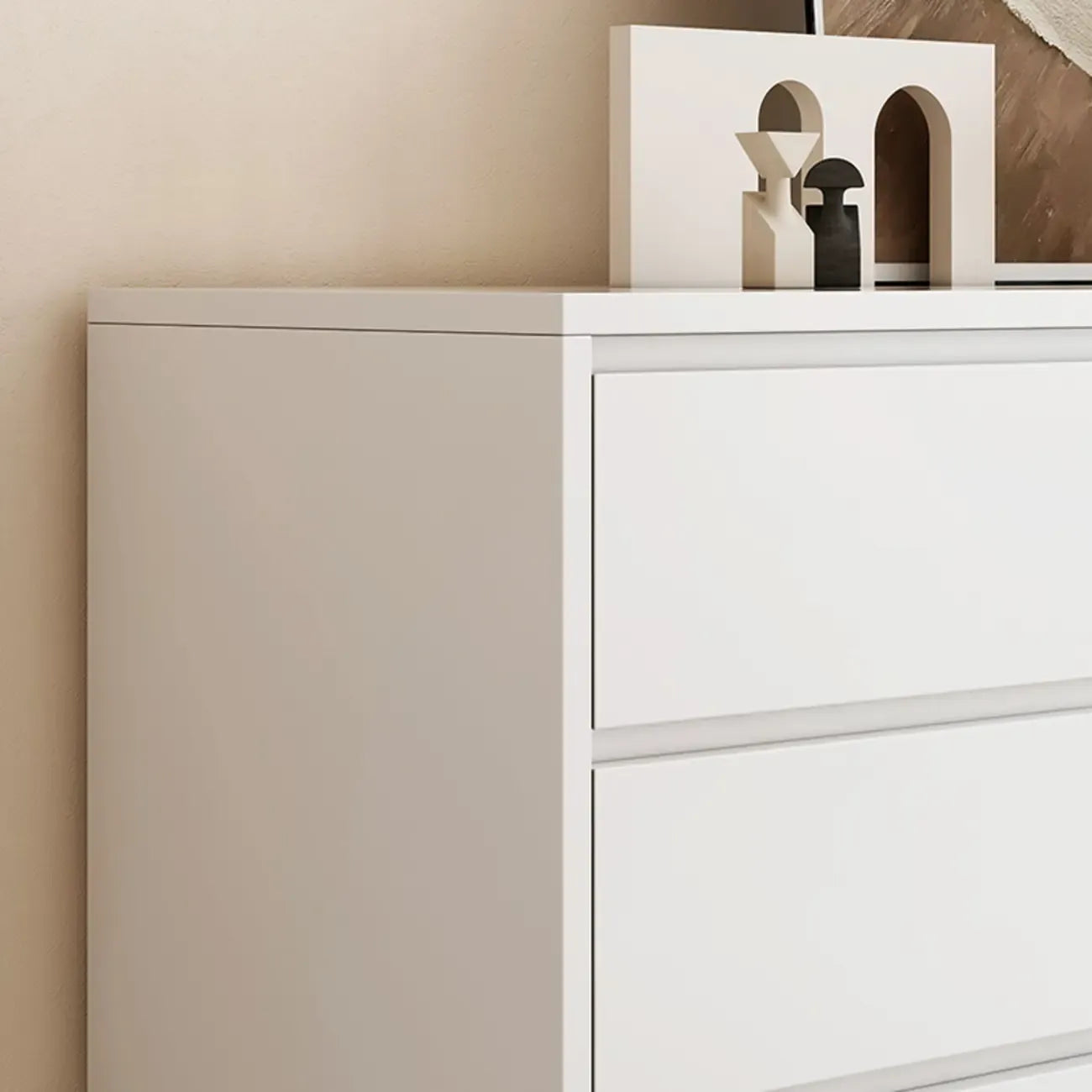 Meuble de rangement moderne pour salon avec 2 portes et 3 tiroirs