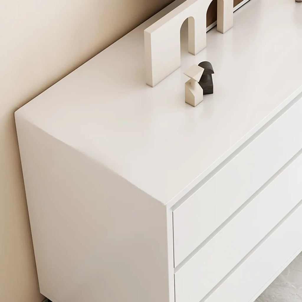 Meuble de rangement moderne pour salon avec 2 portes et 3 tiroirs