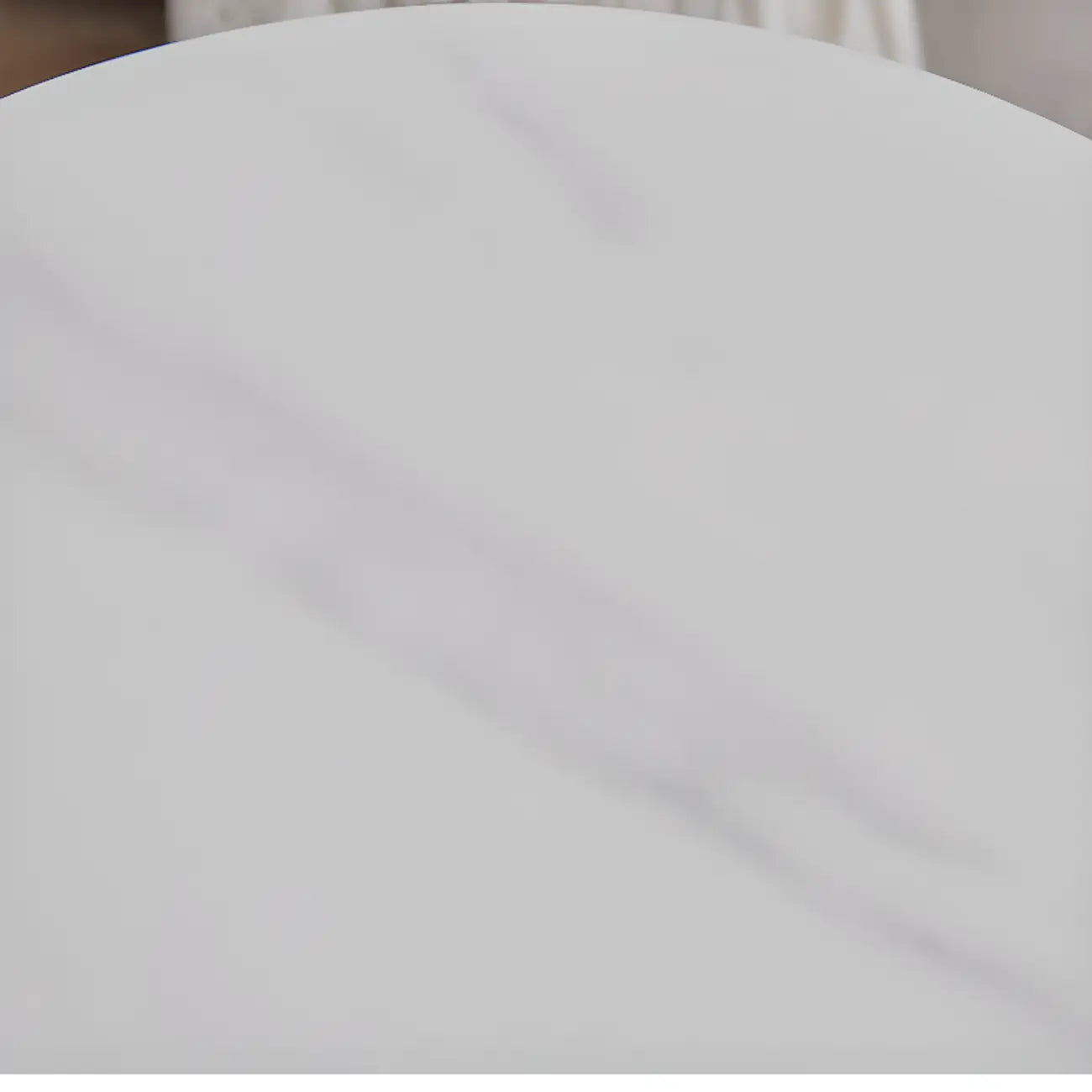 Table d'appoint ronde en marbre avec piédestal en métal pour salon