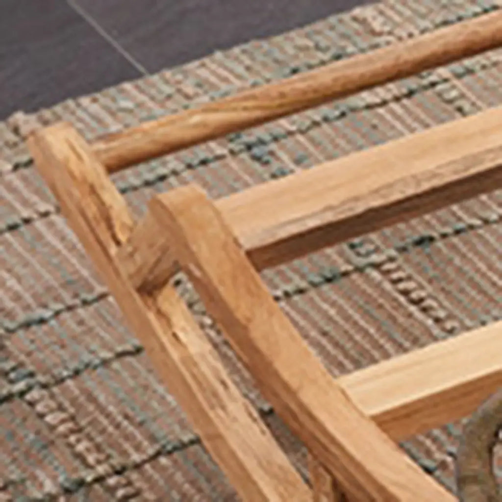 Fauteuil à bascule ergonomique moderne rembourré avec repose-pieds