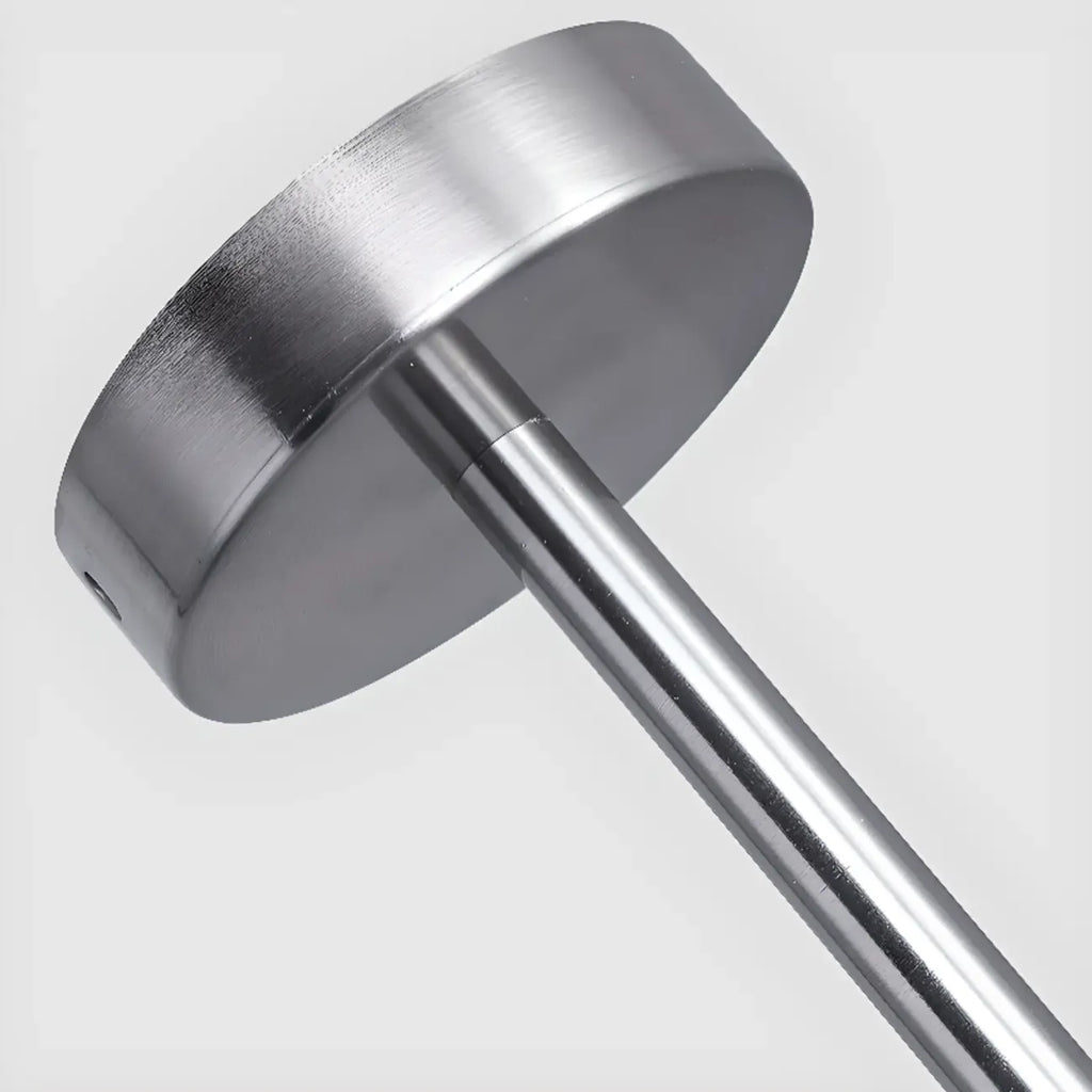 Lustre moderne à globe LED avec design circulaire en verre