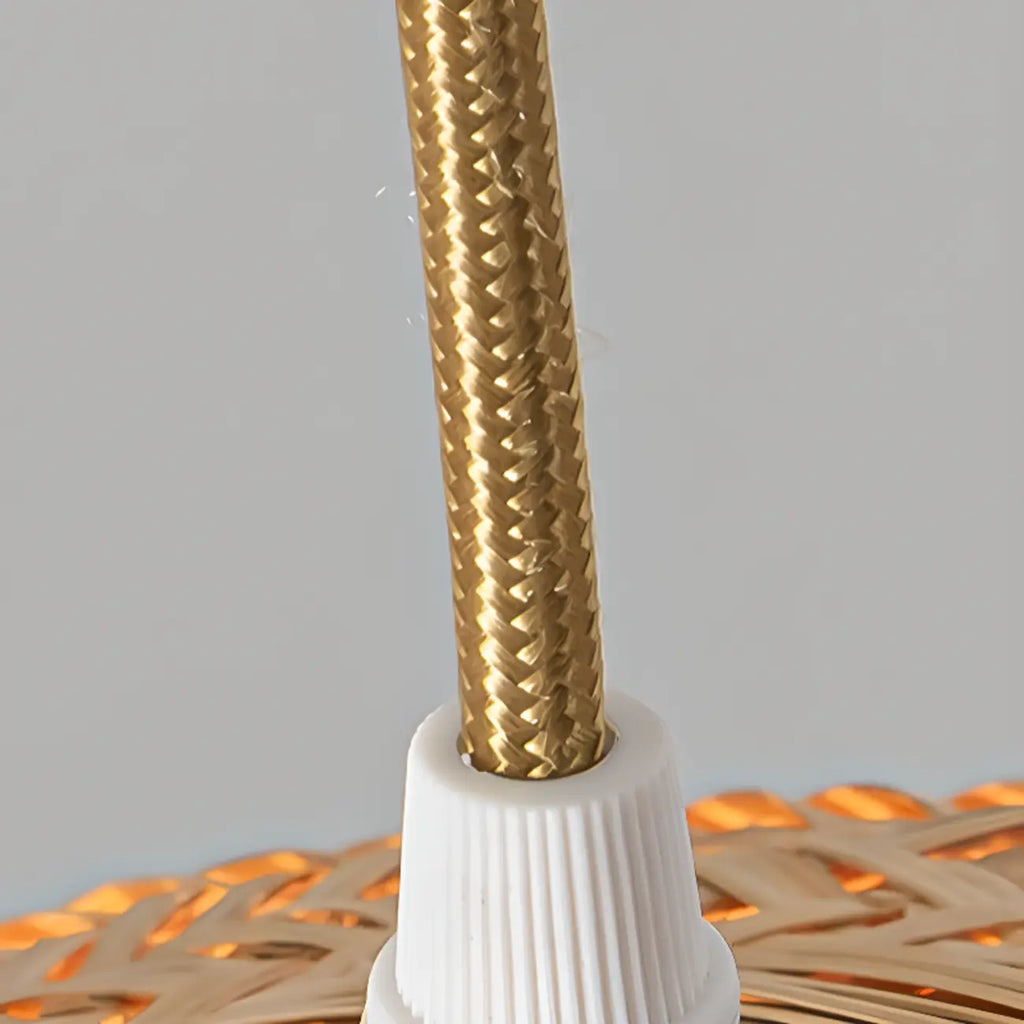 Suspension lanterne en bambou de style japonais pour salon