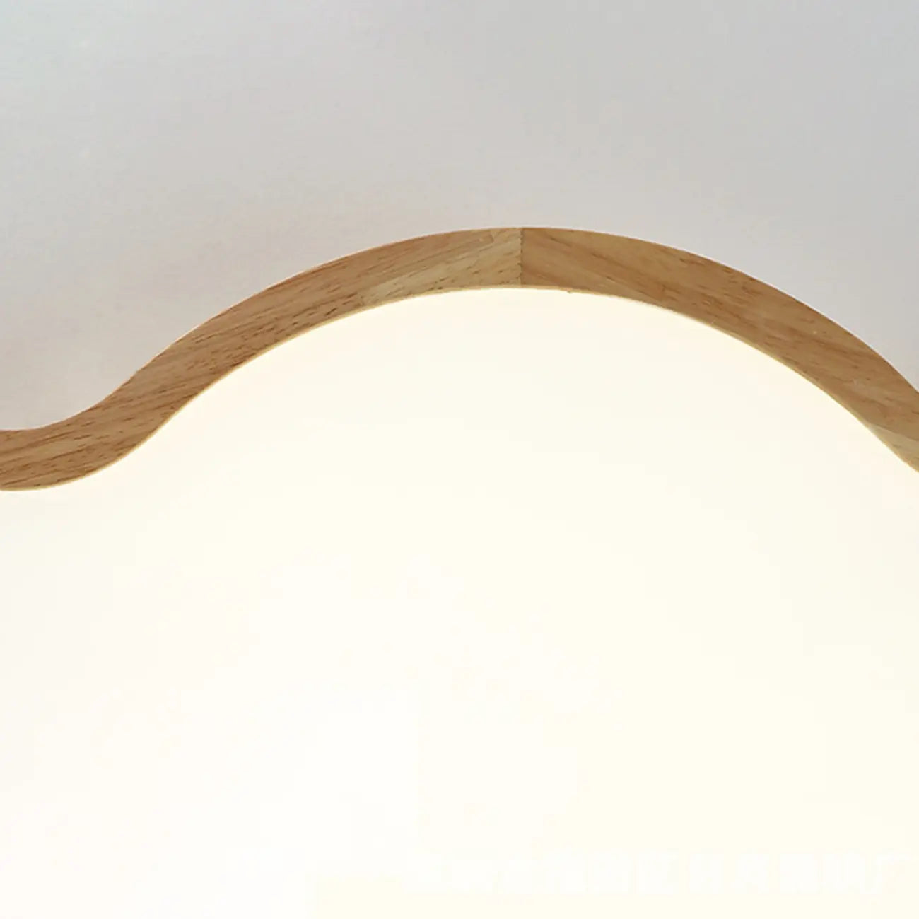 Plafonnier élégant en forme d'étoile avec finition naturelle pour chambre à coucher