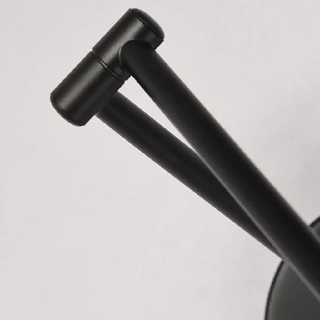 Applique murale industrielle en forme de dôme à bras articulé pour salon