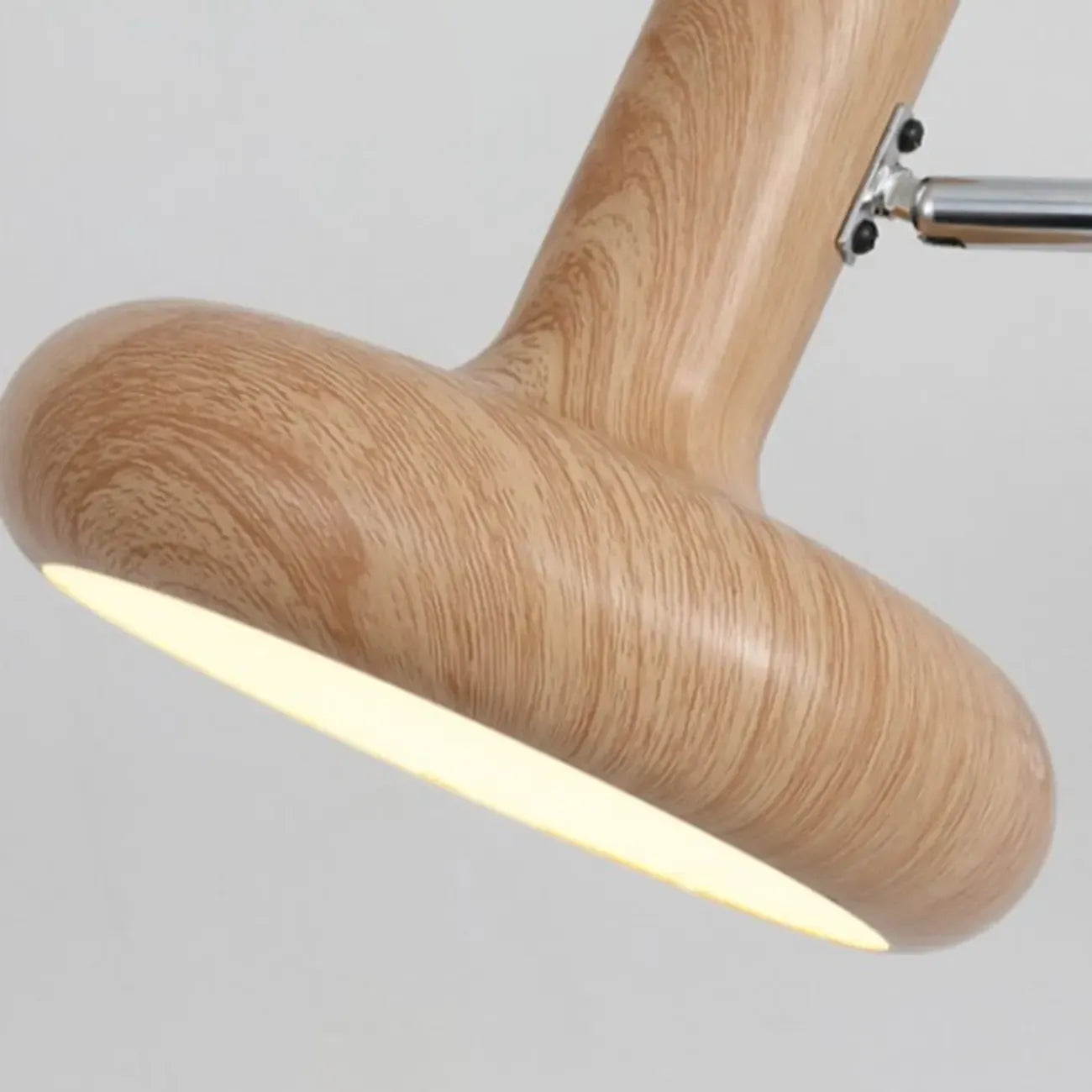 Mini applique murale à bras articulé réglable en fer pour usage de chevet