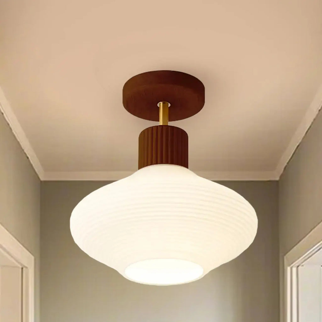 Plafonnier semi-encastré moderne de 5 à 9 pouces pour salon