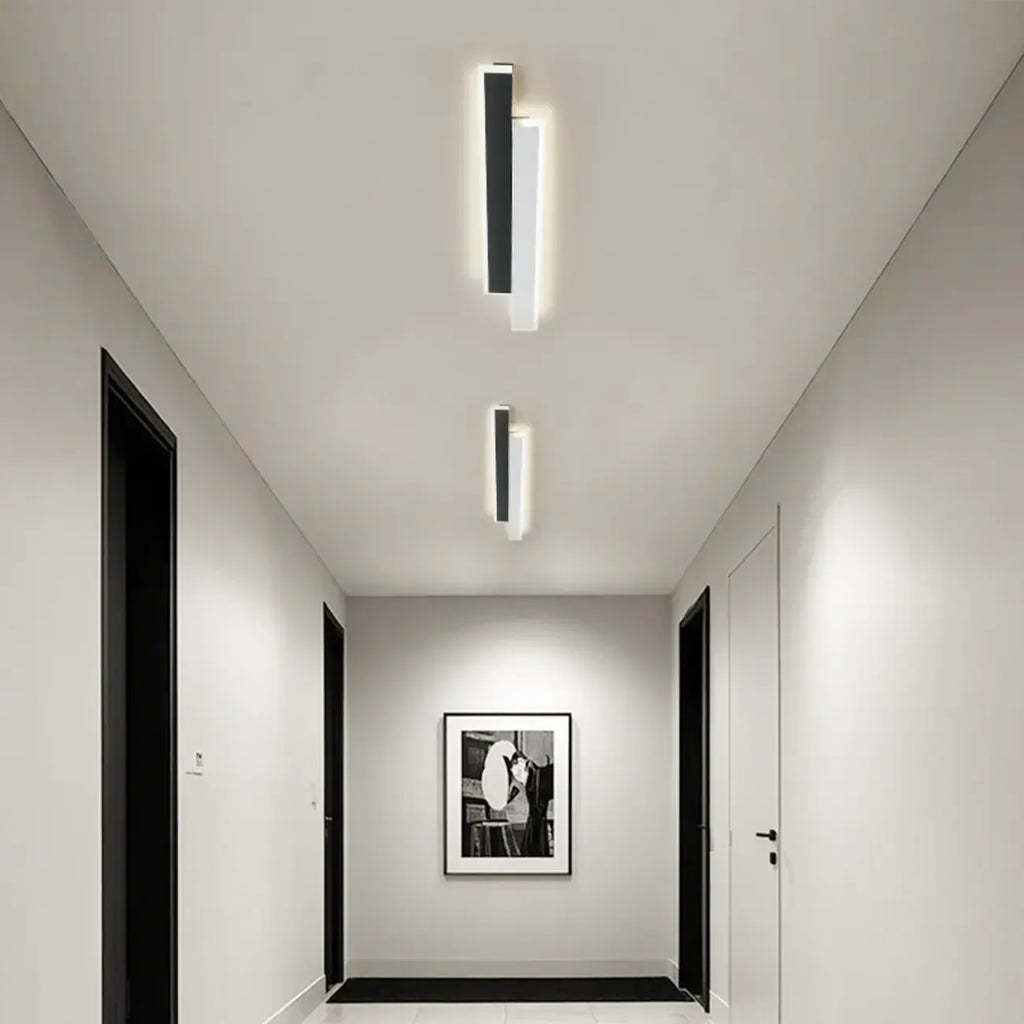 Plafonnier encastré linéaire en acrylique pour salon