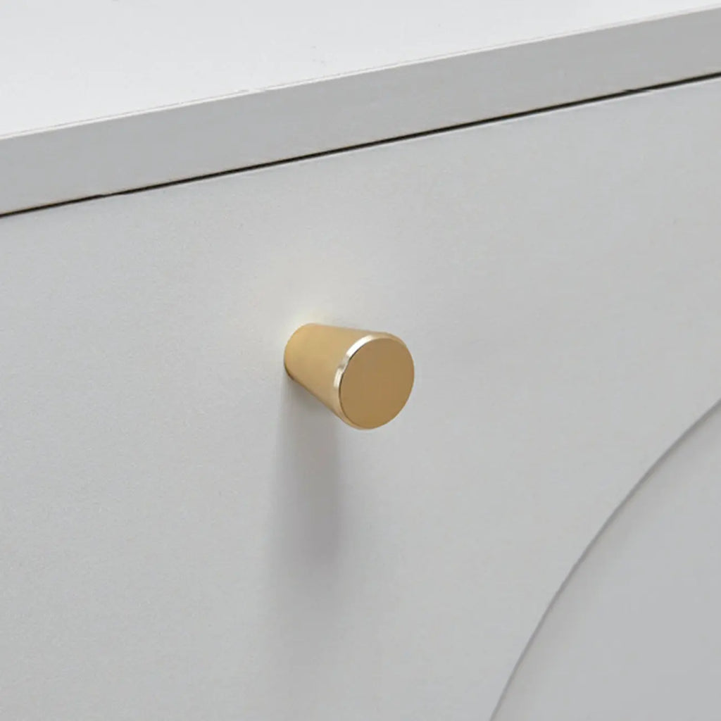 Meuble à chaussures en bois blanc à façade rabattable pour entrée