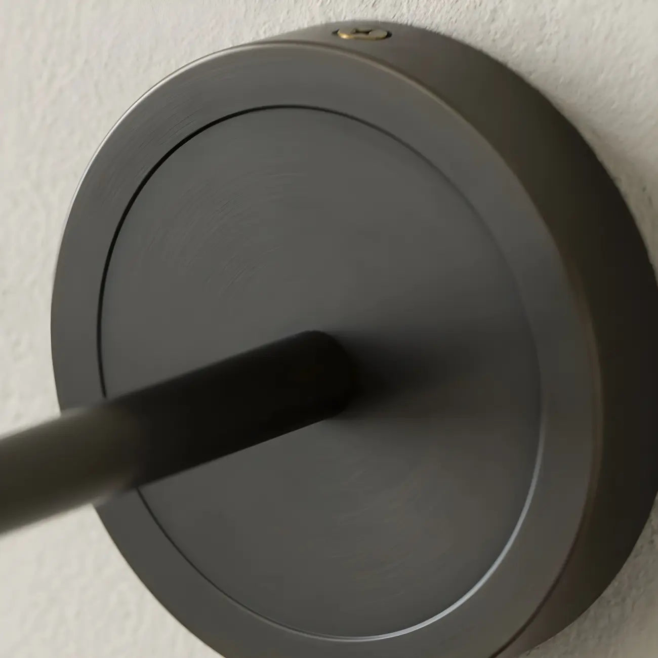 Applique murale ronde moderne en pierre avec éclairage LED pour salon