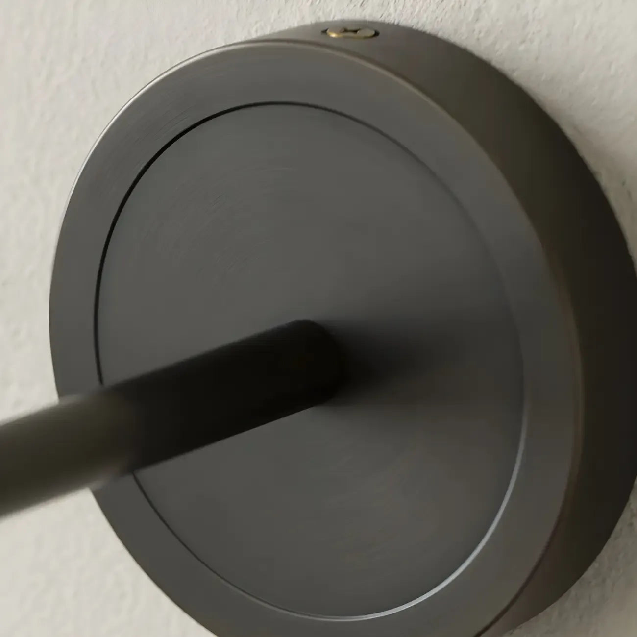 Applique murale ronde moderne en pierre avec éclairage LED pour salon