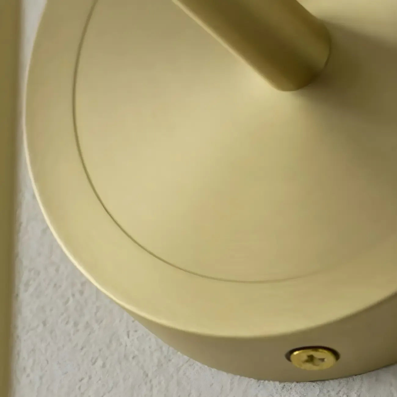 Applique murale ronde moderne en pierre avec éclairage LED pour salon