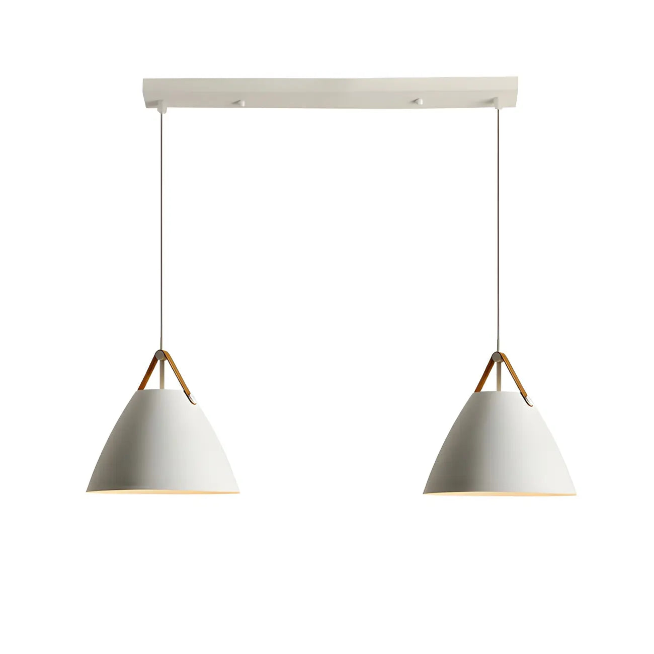 Suspension moderne en métal noir réglable pour îlot de cuisine