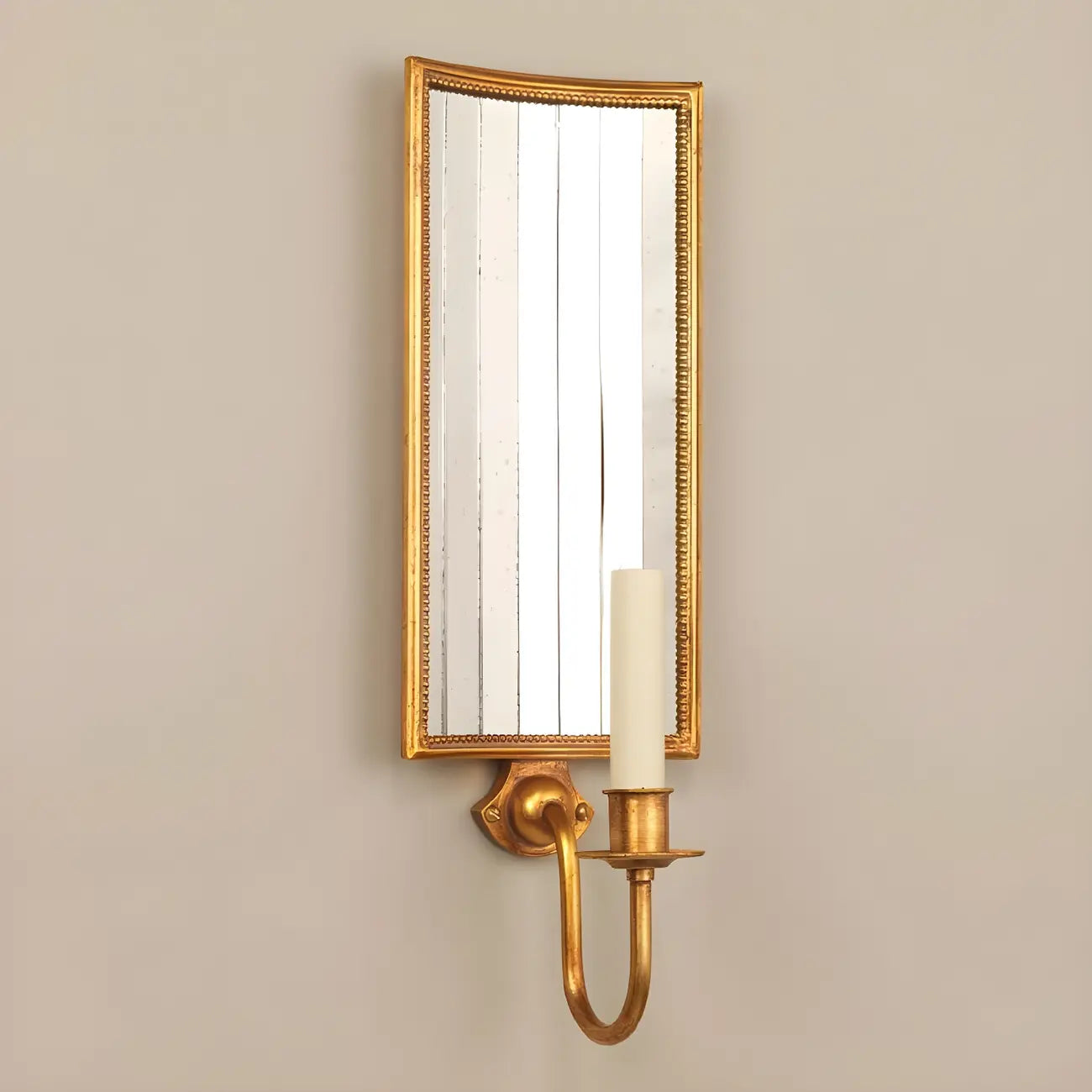 Applique murale LED noire vintage avec miroir pour décoration intérieure