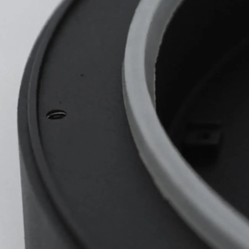 Plafonnier encastré à LED dimmable pour usage industriel extérieur