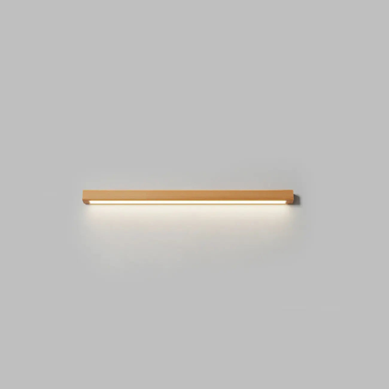Applique murale LED moderne en bois pour salle de bain, avec variateur à 3 niveaux d'intensité