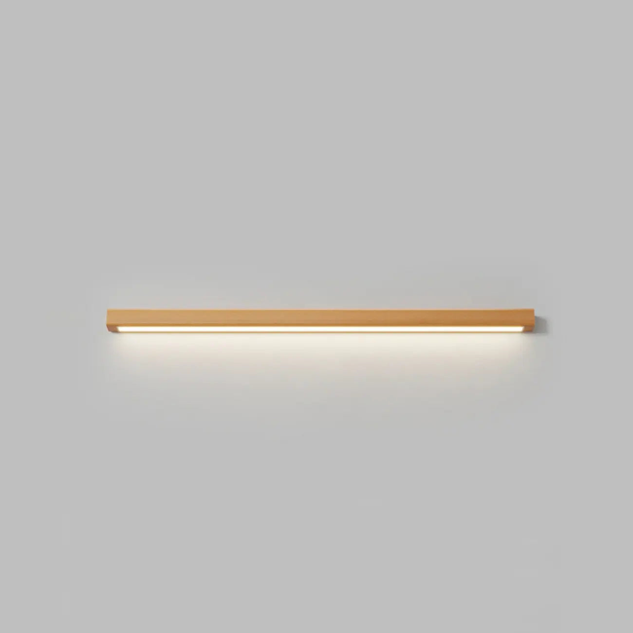 Applique murale LED moderne en bois pour salle de bain, avec variateur à 3 niveaux d'intensité