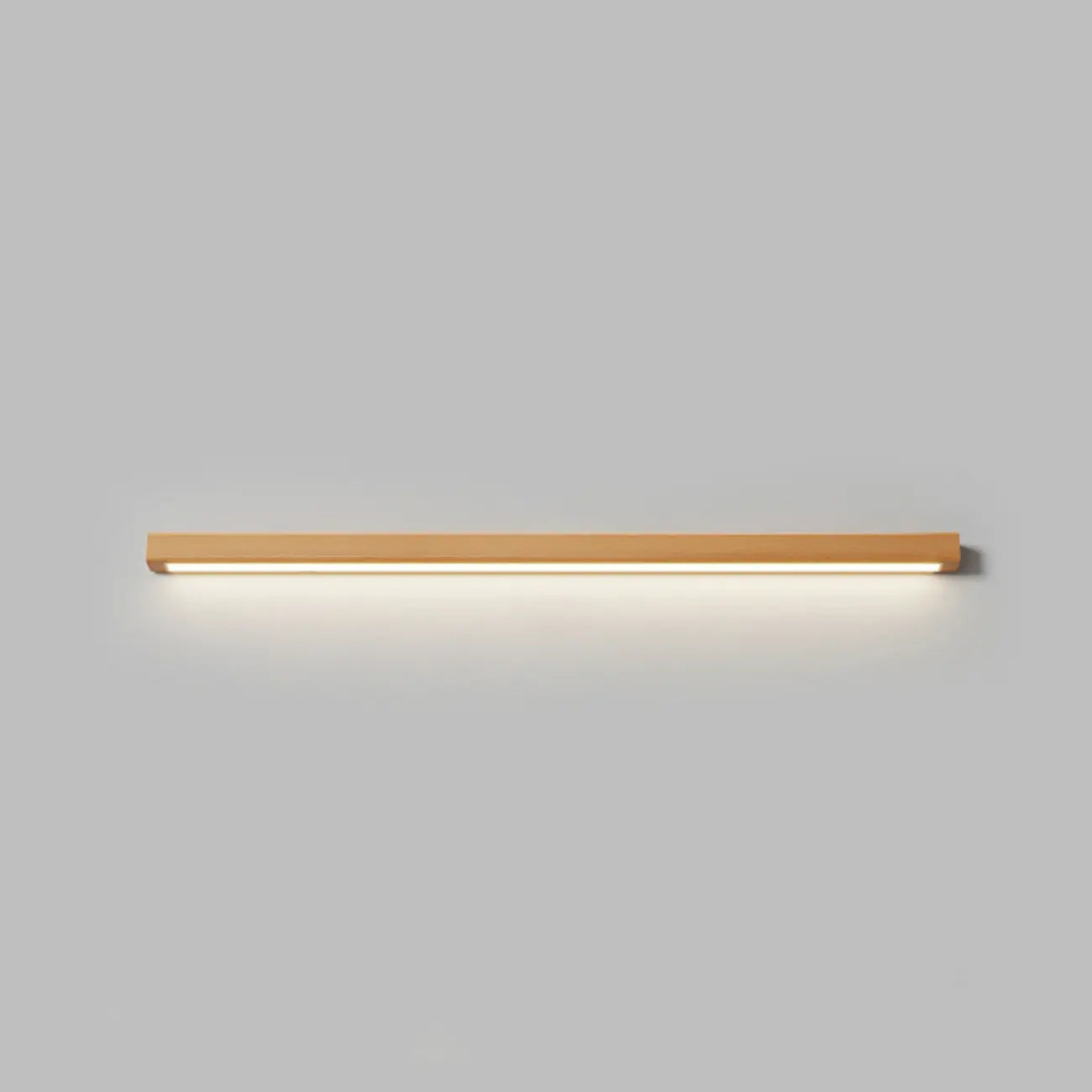 Applique murale LED moderne en bois pour salle de bain, avec variateur à 3 niveaux d'intensité
