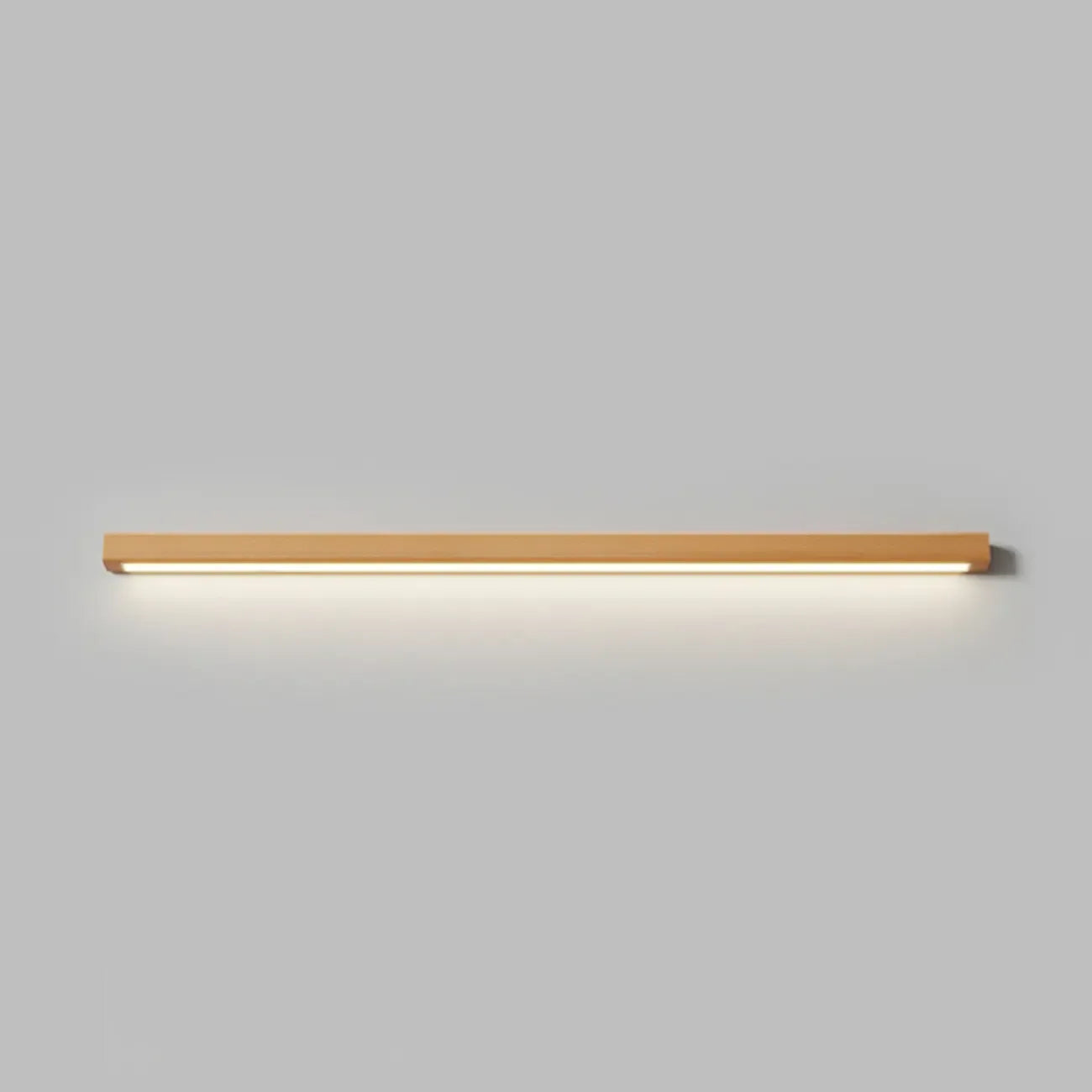 Applique murale LED moderne en bois pour salle de bain, avec variateur à 3 niveaux d'intensité