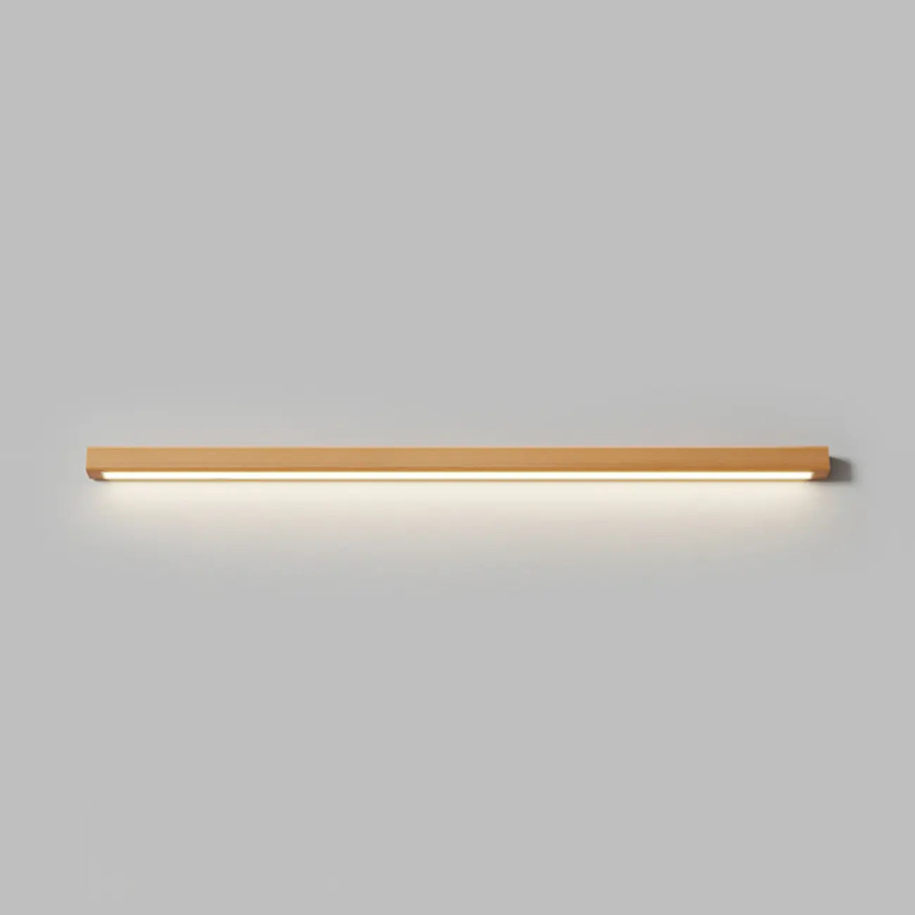 Applique murale LED moderne en bois pour salle de bain, avec variateur à 3 niveaux d'intensité