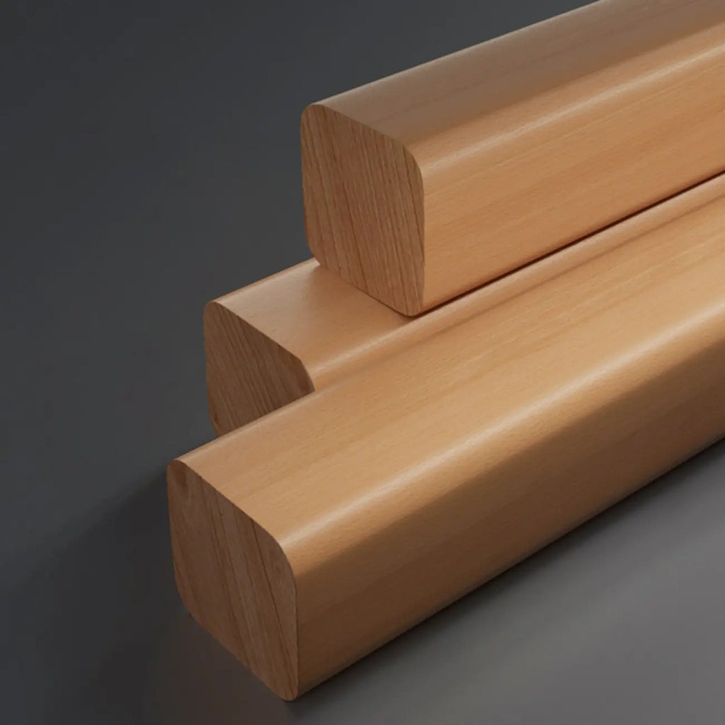 Applique murale LED moderne en bois pour salle de bain, avec variateur à 3 niveaux d'intensité