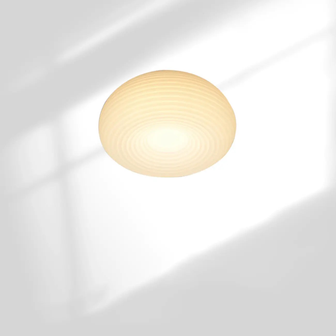 Plafonnier moderne rond plissé pour salon