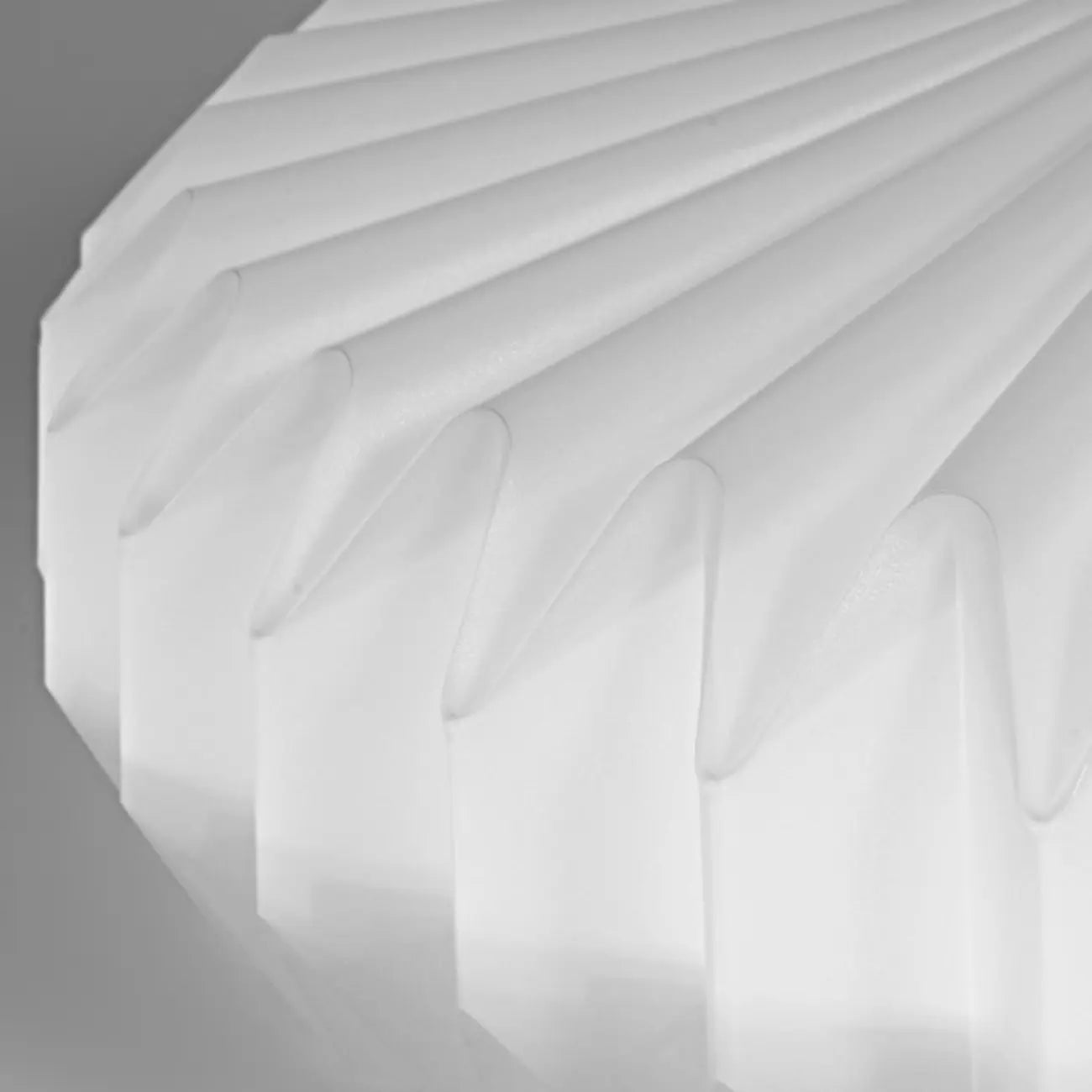 Plafonnier moderne rond plissé pour salon