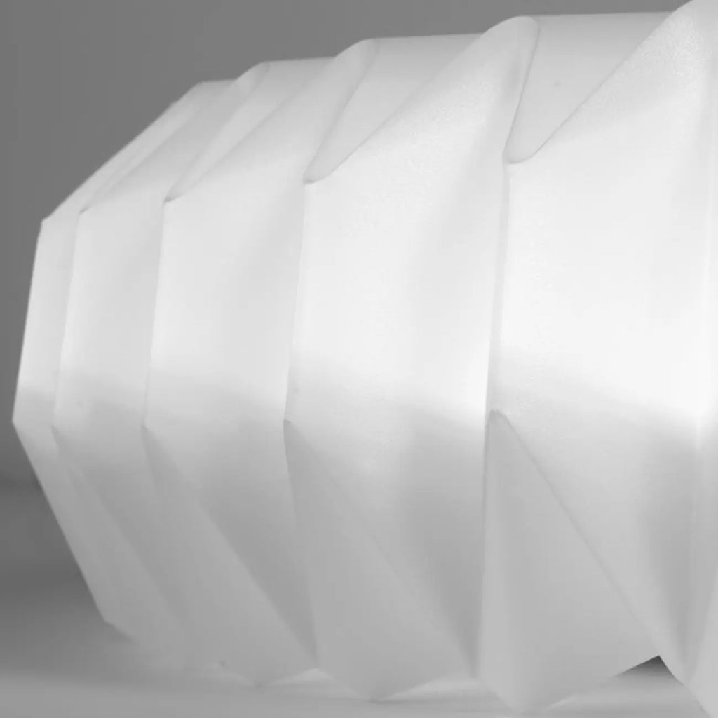 Plafonnier moderne rond plissé pour salon