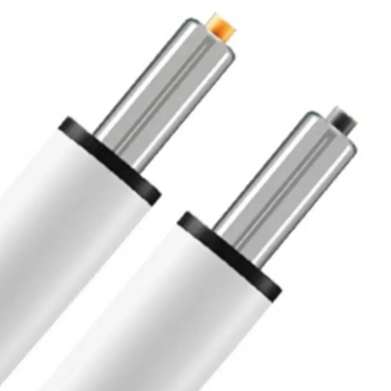 Fauteuil de bureau pivotant réglable en cuir gris et blanc moderne